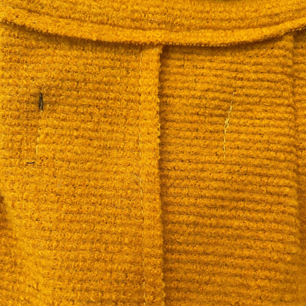 Zaba Basic Mustard Yellow Jacket Size S - image 6